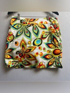 Loudmouth Golf Skort Shagadelic Retro Psycho Psychedelic Floral Print 6